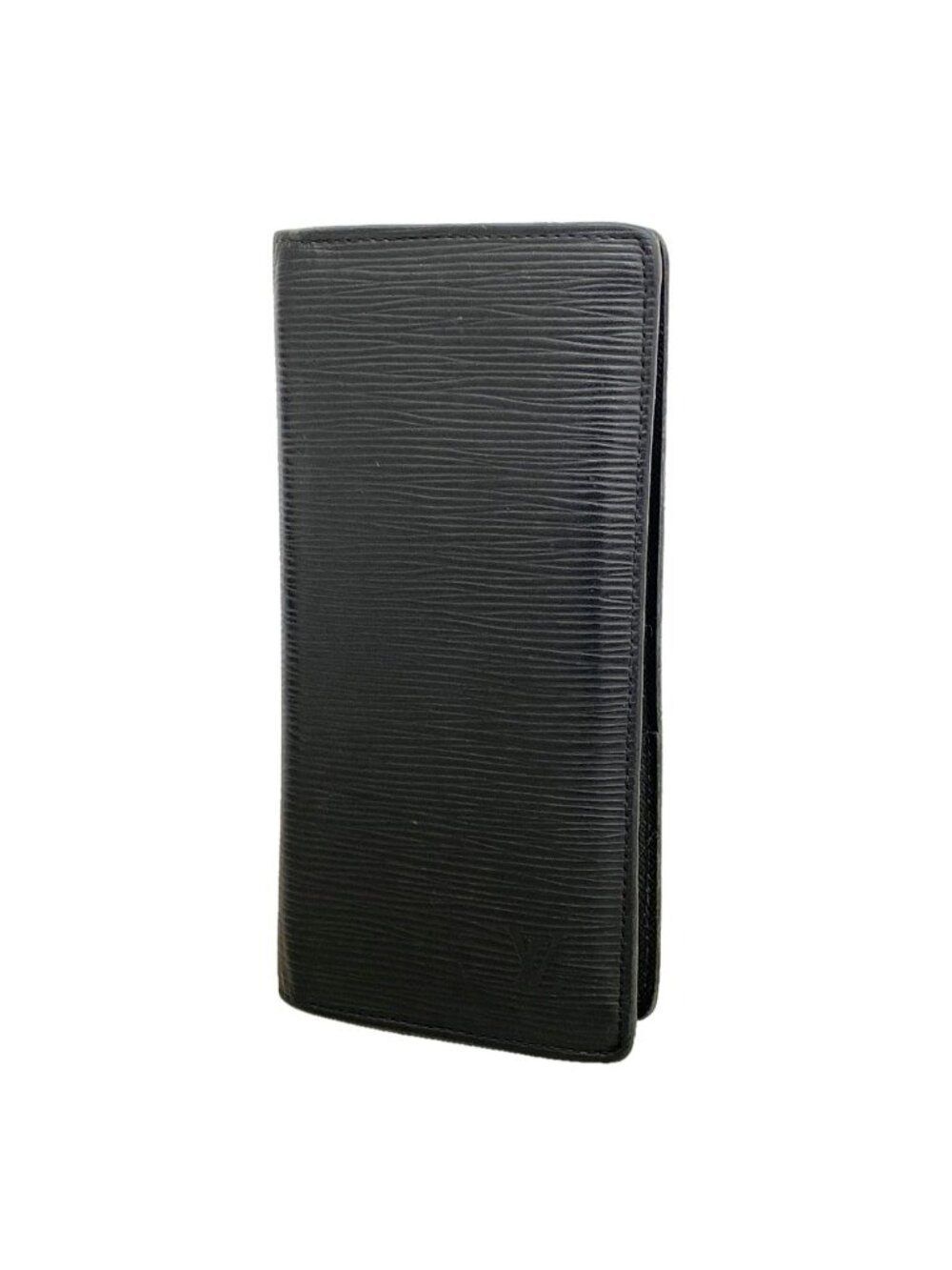 Louis Vuitton Wallet Epi Portefeuille Brazza Noir